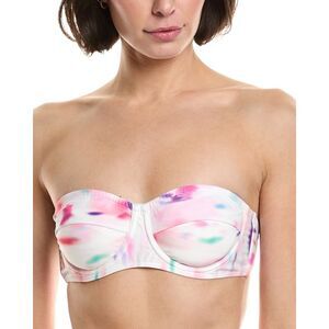 Change Of Scenery Womens  Nellie Bikini Top, White